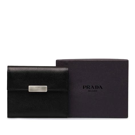 prada tri fold wallet|Prada Small tri.